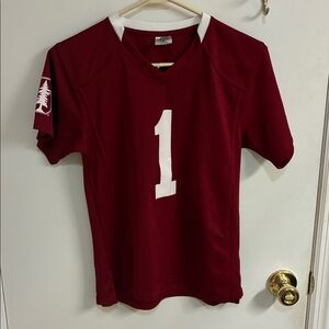 Rivalry Threads Burgundy Kids (Youth)Stanford Jersey Sz 8/10